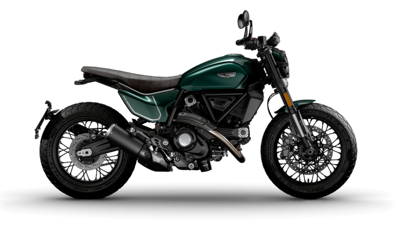 SCRAMBLER NIGHTSHIFT – EMERALD GREEN